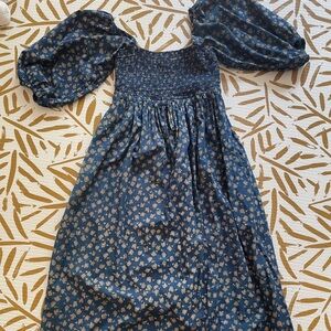 Christy Dawn the Katrina Dress - Navy Poppy